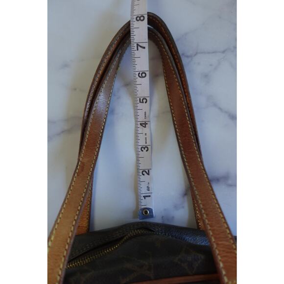 Vintage Louis Vuitton Shoulder Bag Womens Monogram Canvas Purse France 90s - Picture 15 of 16